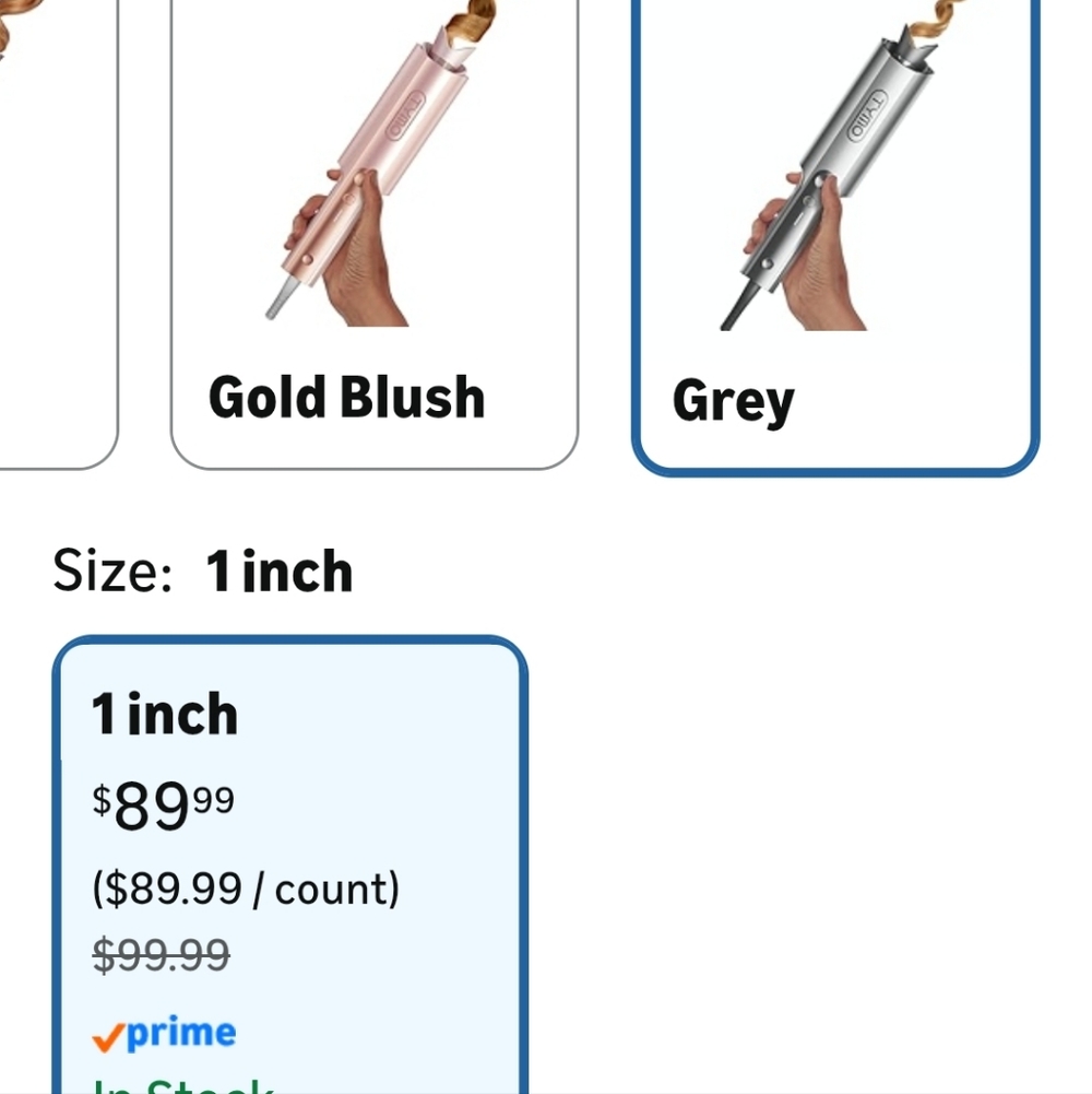 Curl Pro Curling Iron Tymo
